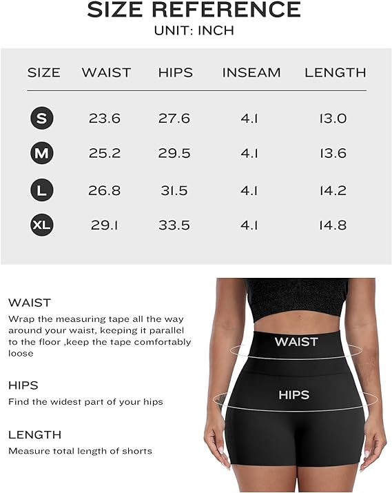 3-Piece Women's Seamless Workout Shorts - High Waisted Scrunch Butt Lifting Gym Booty Shorts for Fitness & Training